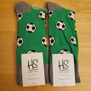 Happy Socks Soccer Ball Socks 2 Pairs